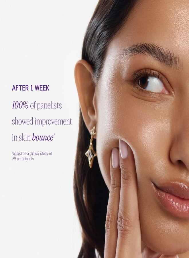 TATCHA The Dewy Milk Moisturizer, Travel-Sized | Mini Lightweight Face Cream - Oil-Balancing Hydration for Bouncy Skin & a Lasting Dewy Glow for Combo to Oily Skin | 15 ml/ 0.5 fl. oz. - Image 4